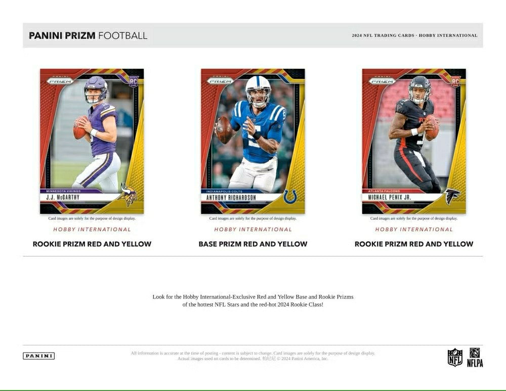 2024 Panini Prizm Football NFL International Hobby Box Taass for sale