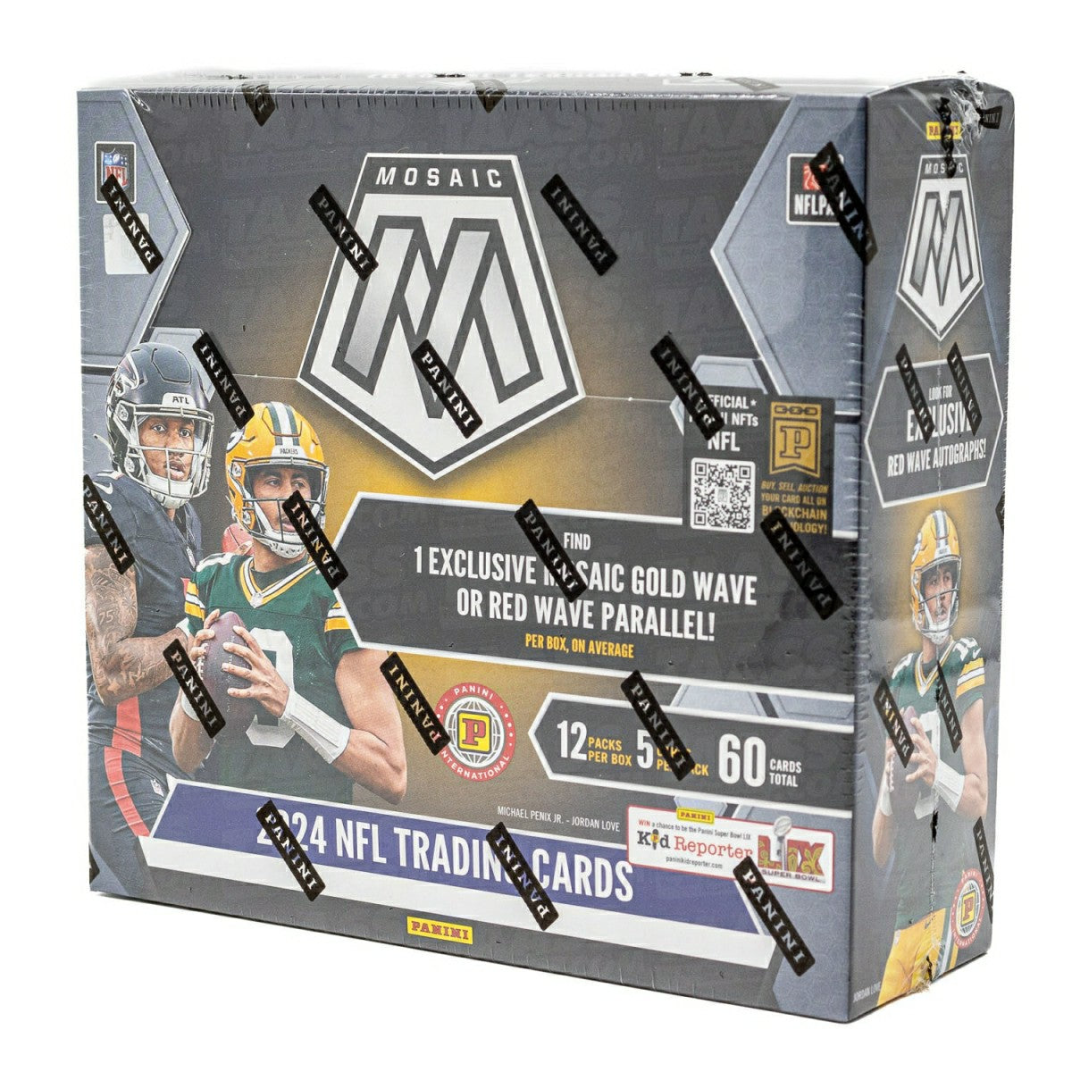 2024 Panini Mosaic Football NFL International Hobby Box Lifestyle