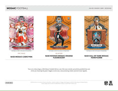 2024 Panini Mosaic Football NFL Blaster Box Taass US