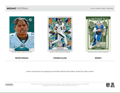 2024 Panini Mosaic Football NFL Blaster Box Taass US