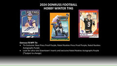 2024 Panini Donruss Football NFL Winter Holiday Tin Taass US