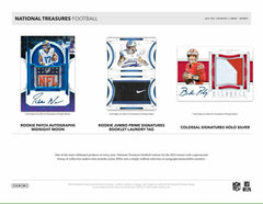 2023 Panini National Treasures NFL Football Hobby Box Classic