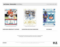 2023 Panini National Treasures NFL Football Hobby Box Classic
