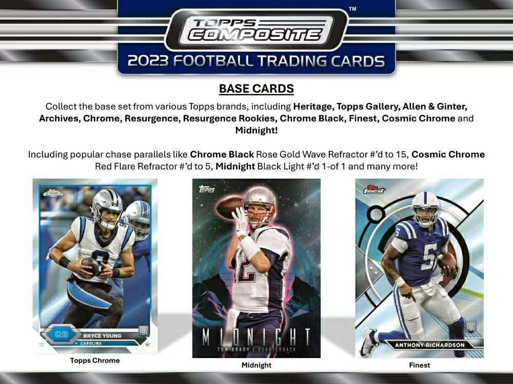 2023 Topps Composite Football Hobby Box Lifestyle