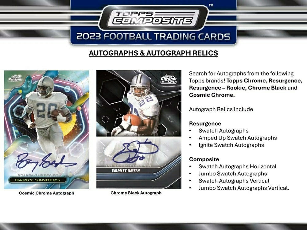 2023 Topps Composite Football Hobby Box Lifestyle