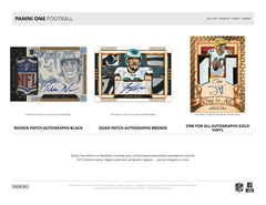 2023 Panini ONE Football NFL Hobby Box Taass for sale
