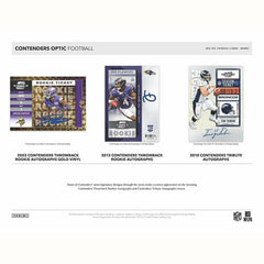 2023 Panini Contenders Optic Football NFL Hobby Box Classic