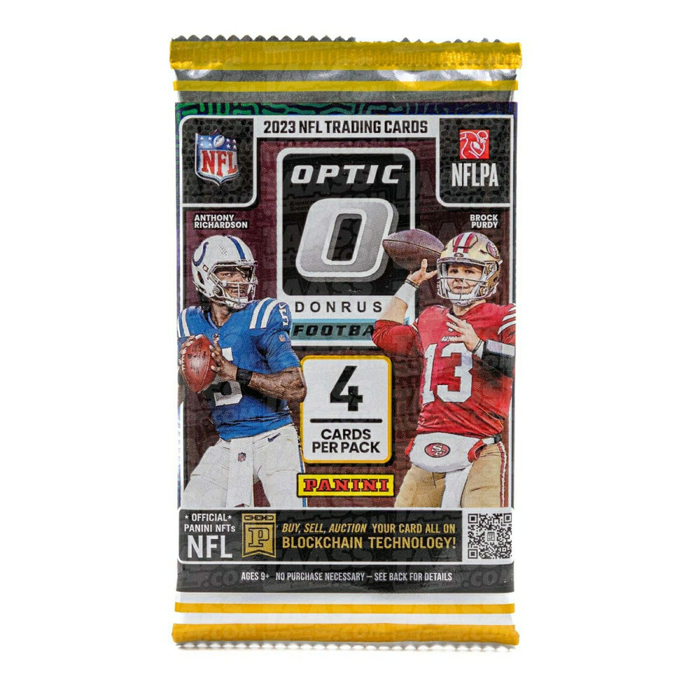 2023 Panini Donruss Optic NFL Football Retail Pack Taass for sale