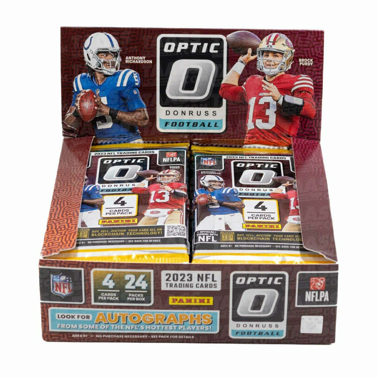 2023 Panini Donruss Optic NFL Football Retail Pack Taass for sale