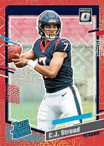2023 Panini Donruss Optic NFL Football Retail Pack Taass for sale
