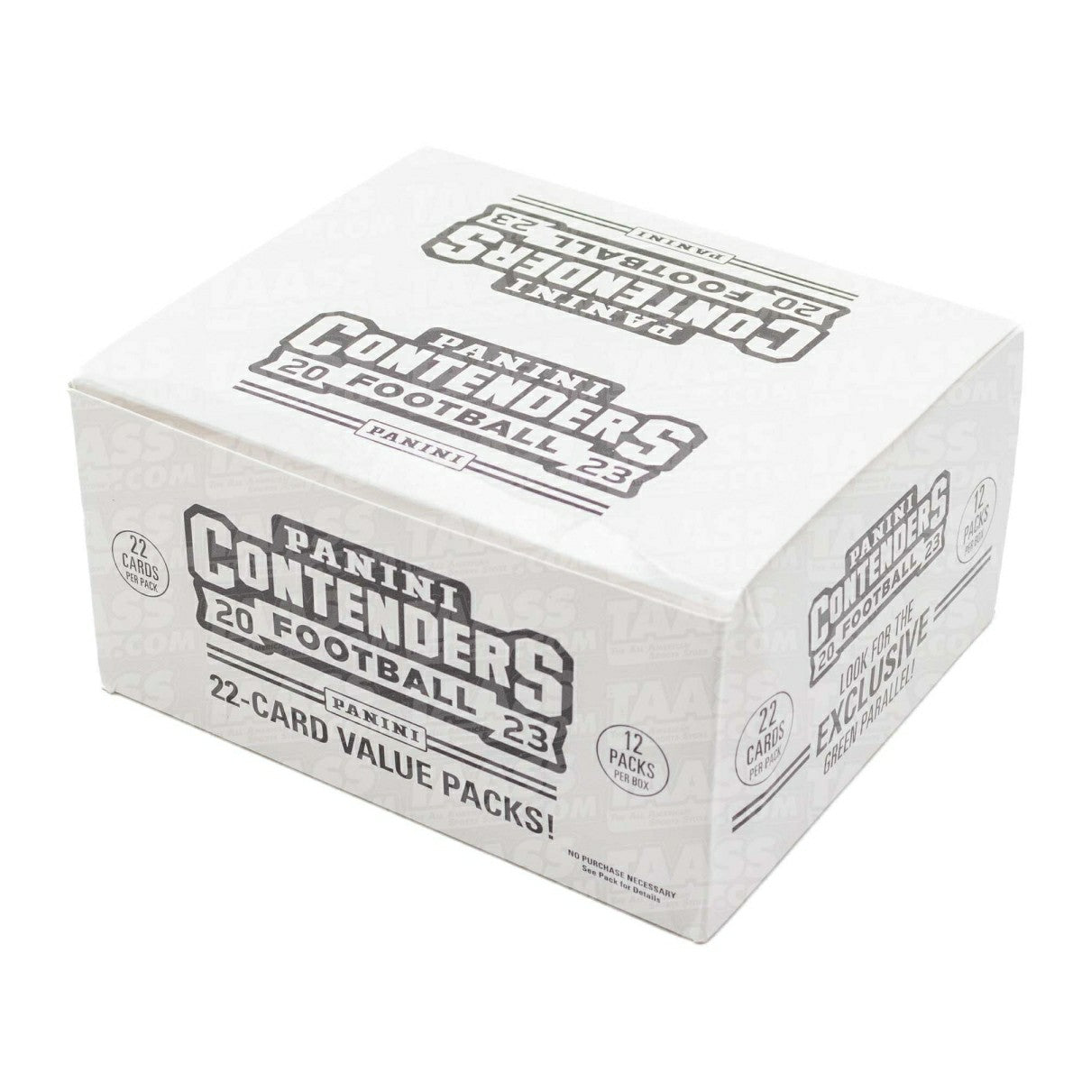 2023 Panini Contenders Football NFL Jumbo Value Fat-Pack Box Lifestyle