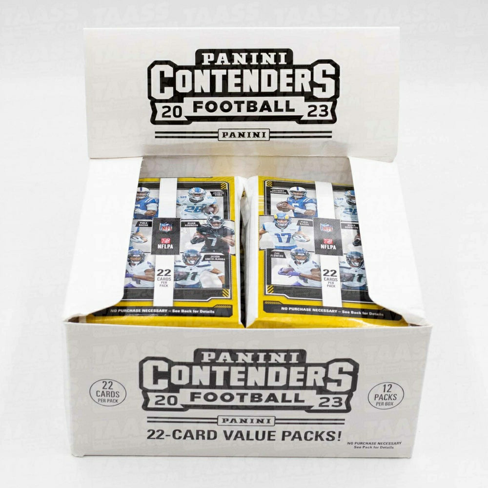 2023 Panini Contenders Football NFL Jumbo Value Fat-Pack Taass sale