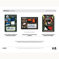 2023 Panini Obsidian Football NFL Hobby Box Taass for sale