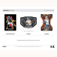 2023 Panini Obsidian Football NFL Hobby Box Taass for sale