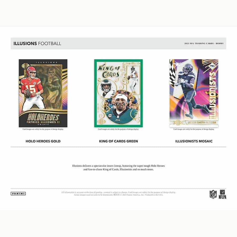 2023 Panini Illusions Football NFL Hobby Box Classic