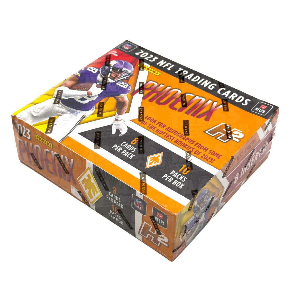 2023 Panini Phoenix Football NFL Hobby Hybrid H2 Box Lifestyle