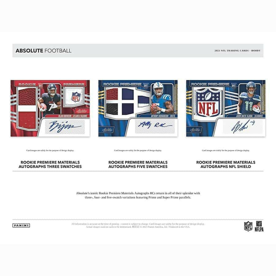 2023 Panini Absolute Football NFL Hobby Box Lifestyle
