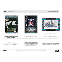 2023 Panini Black Football NFL Hobby Box Taass sale