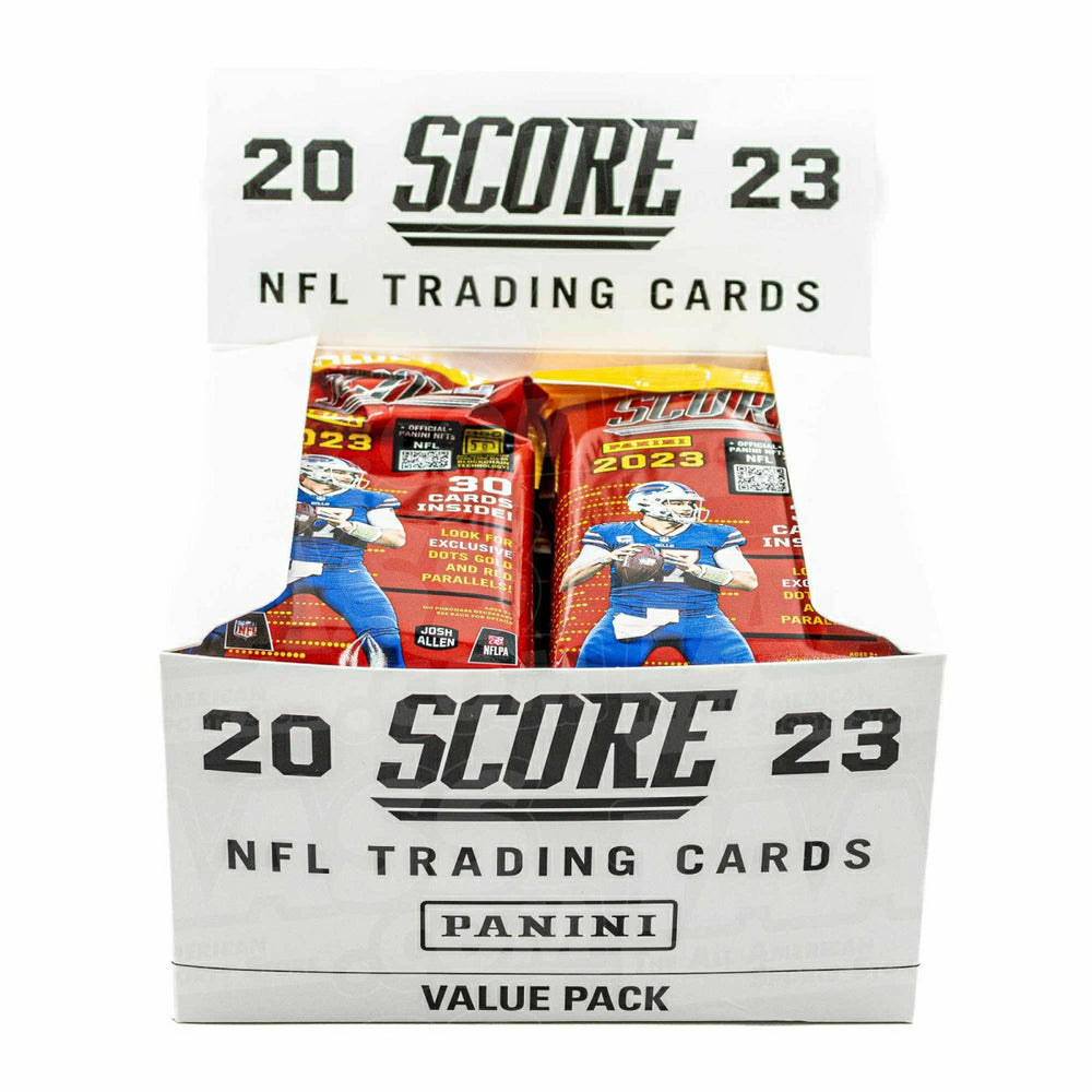 2023 Panini Score NFL Football Value Fat-Pack Box Classic