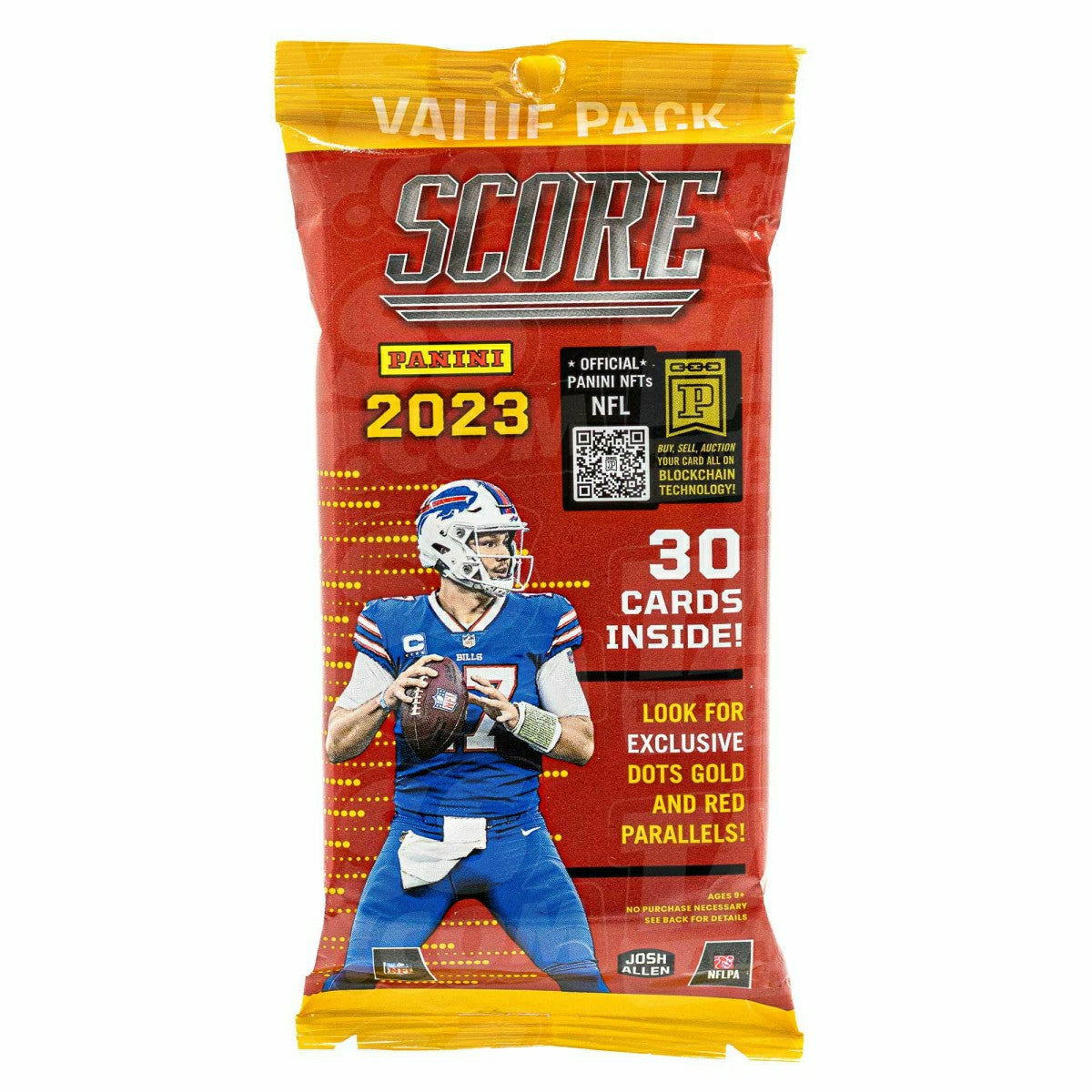 2023 Panini Score NFL Football Value Fat-Pack Box Classic