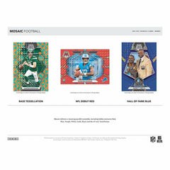 2023 Panini Mosaic Football NFL Hobby Box Fashion