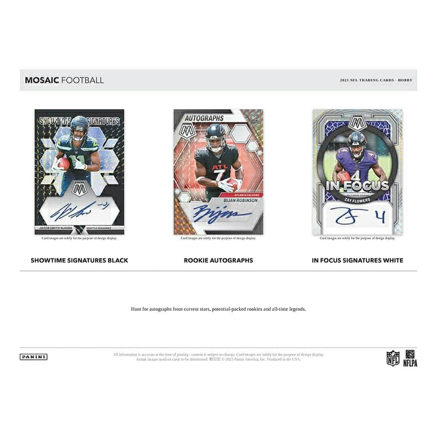 2023 Panini Mosaic Football NFL Hobby Box Fashion
