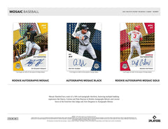 2021 Panini Mosaic Baseball Hobby Box Lifestyle
