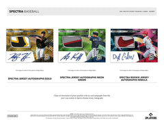 2021 Panini Spectra Baseball Hobby Box Taass sale