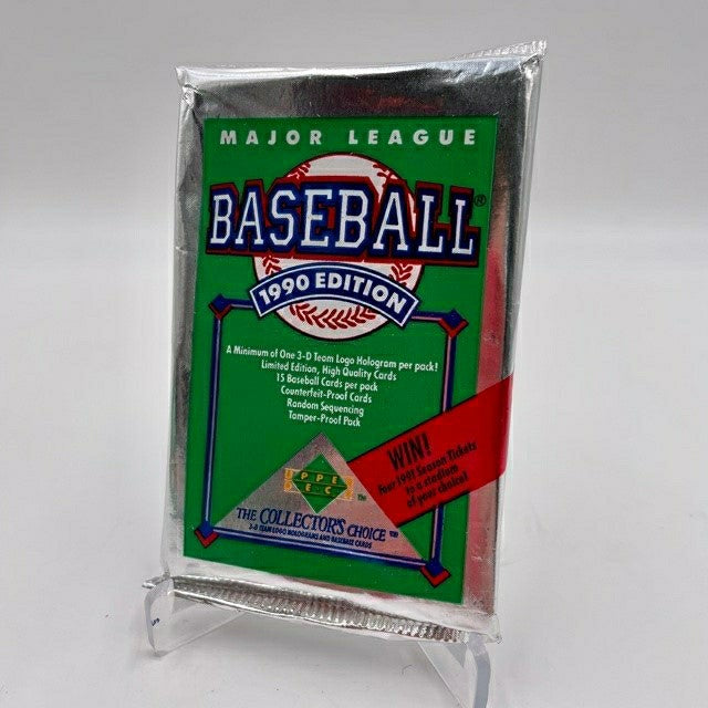1990 Upper Deck Series 1 Baseball Vintage MLB Pack Taass for sale