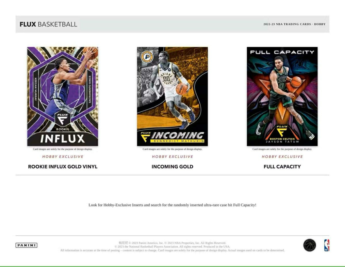2022/23 Panini Flux Basketball Blaster Box NBA Fashion