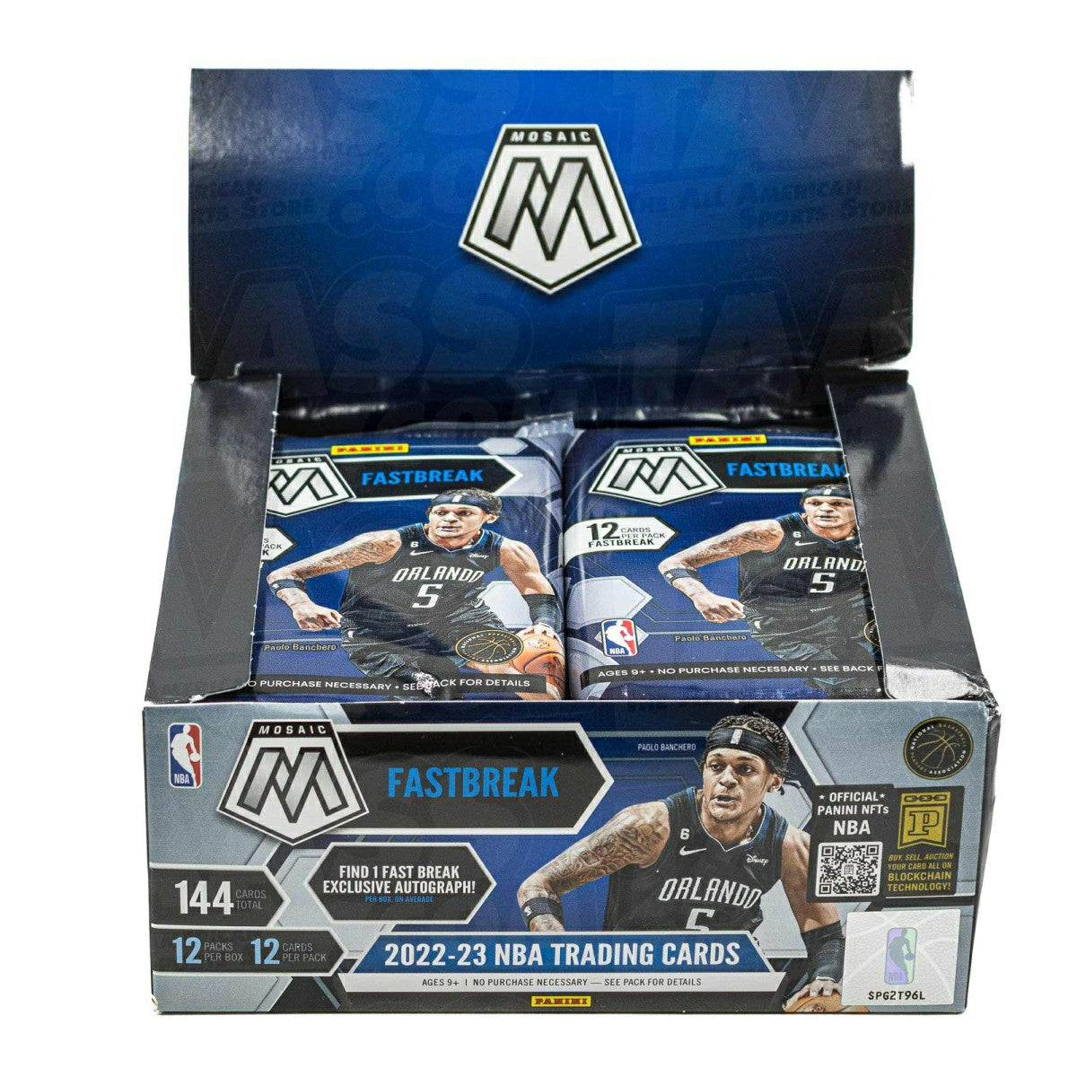 2022/23 Panini Mosaic Basketball NBA Fast Break Pack Taass for sale