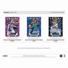 2022/23 Panini Mosaic Basketball NBA Fast Break Pack Taass for sale