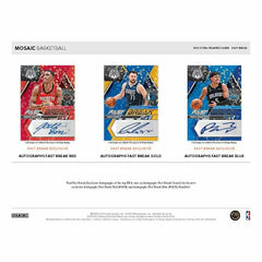2022/23 Panini Mosaic Basketball NBA Fast Break Pack Taass for sale