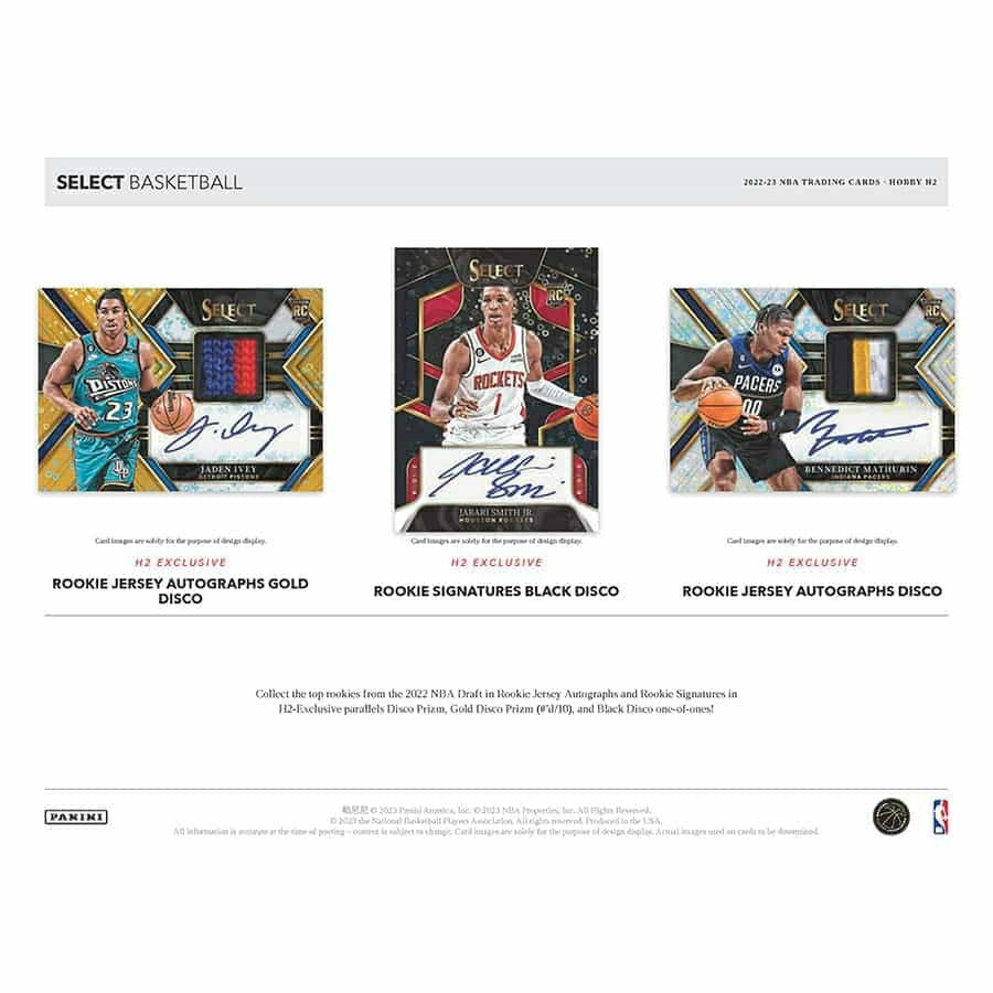 2022/23 Panini Select Basketball NBA H2 Box Lifestyle