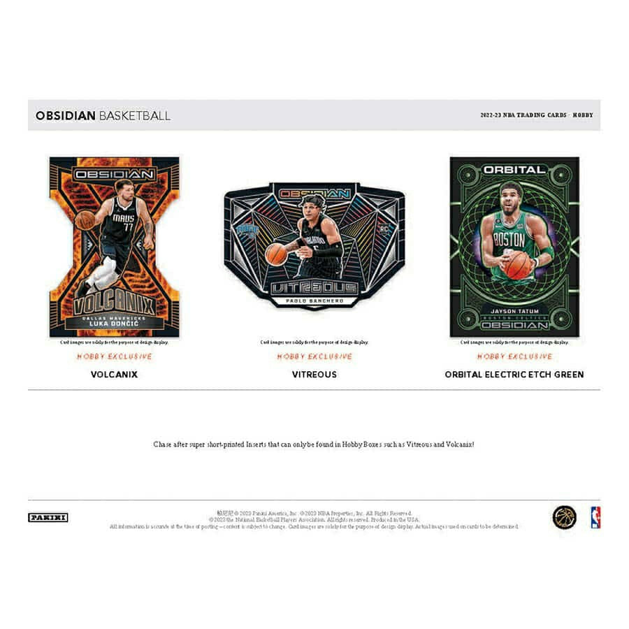 2022/23 Panini Obsidian Basketball NBA Hobby Box Taass sale