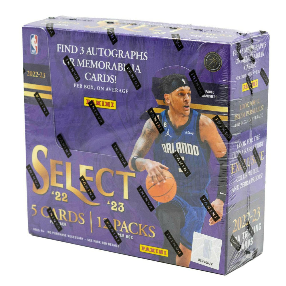 2022/23 Panini Select Basketball NBA Hobby Box Taass US