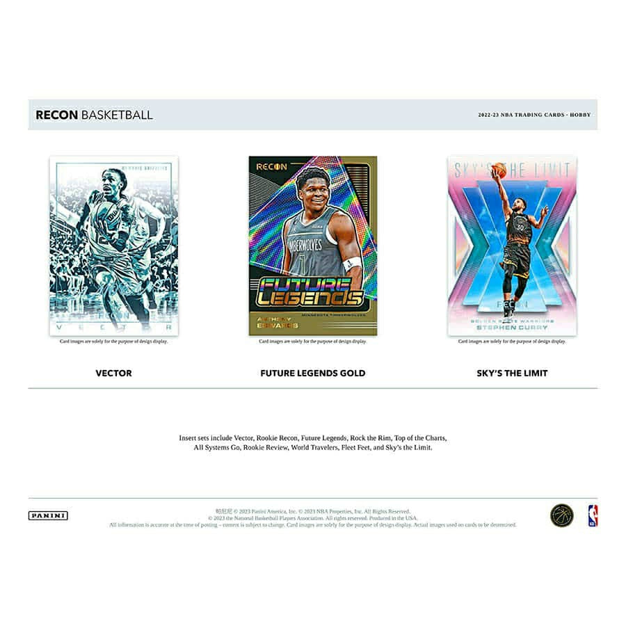 2022/23 Panini Recon Basketball NBA Hobby Box Lifestyle