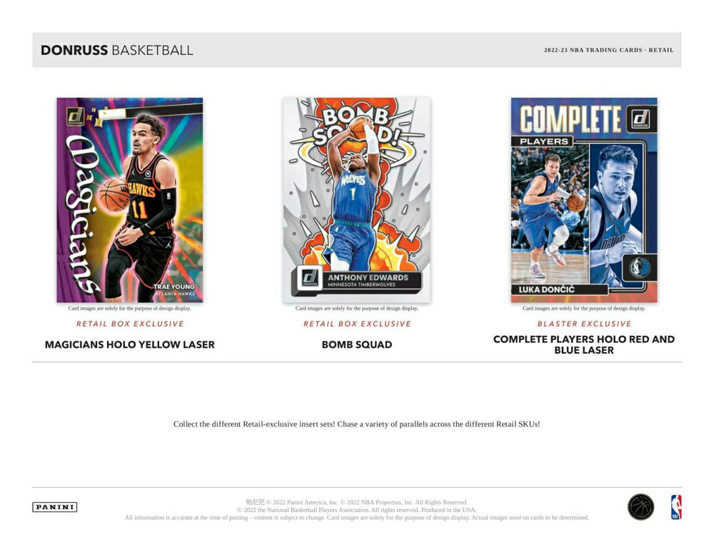 2022/23 Panini Donruss Basketball NBA Blaster Box Lifestyle