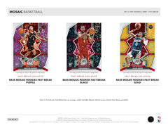 2021/22 Panini Mosaic Basketball NBA Fast Break Pack Taass US