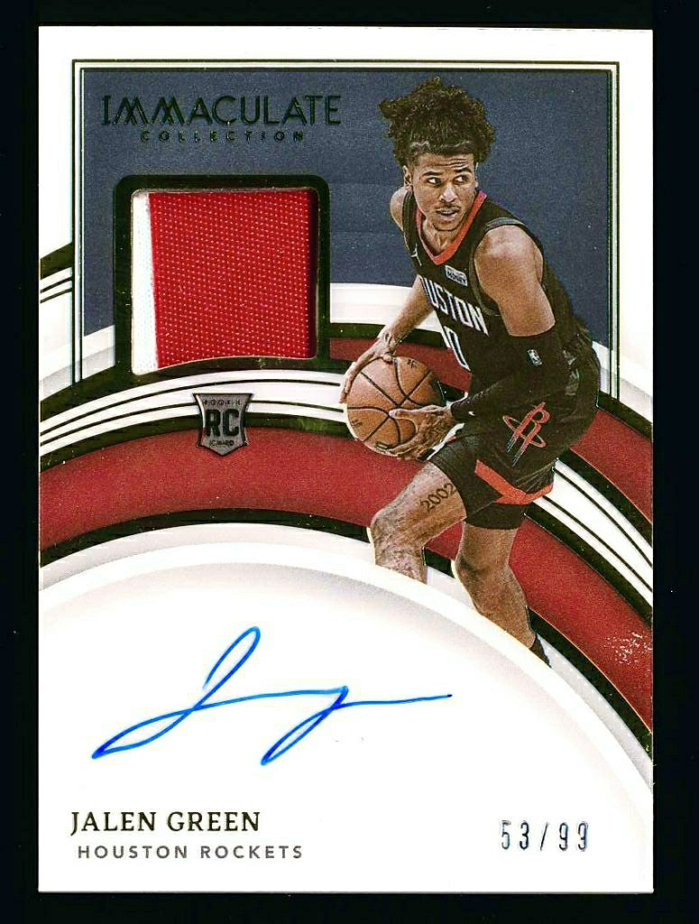 2021/22 Panini Immaculate Basketball NBA Hobby Box Taass for sale