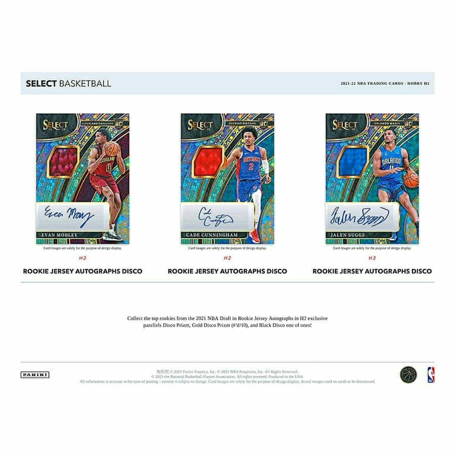 2021/22 Panini Select Basketball NBA H2 Box Classic