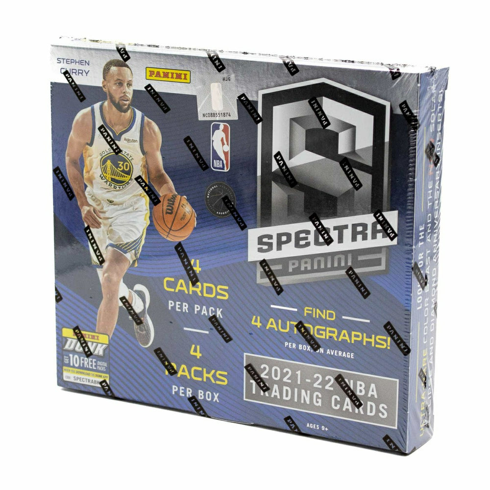 2021/22 Panini Spectra Basketball NBA Hobby Box Taass sale