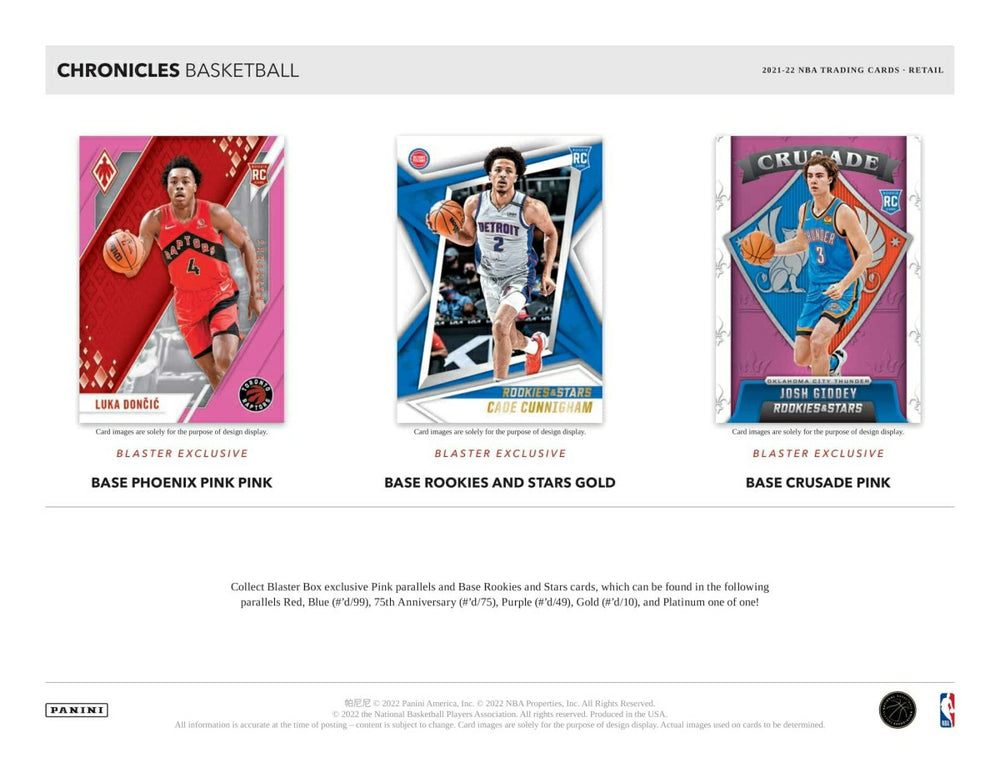 2021/22 Panini Chronicles Basketball NBA Hanger Pack Classic