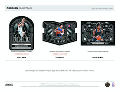 2021/22 Panini Obsidian Basketball NBA Hobby Box Taass US