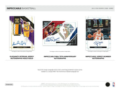 2021/22 Panini Impeccable Basketball Hobby Box NBA Taass US
