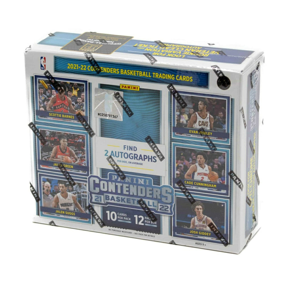 2021/22 Panini Contenders Basketball Hobby Box NBA Taass sale