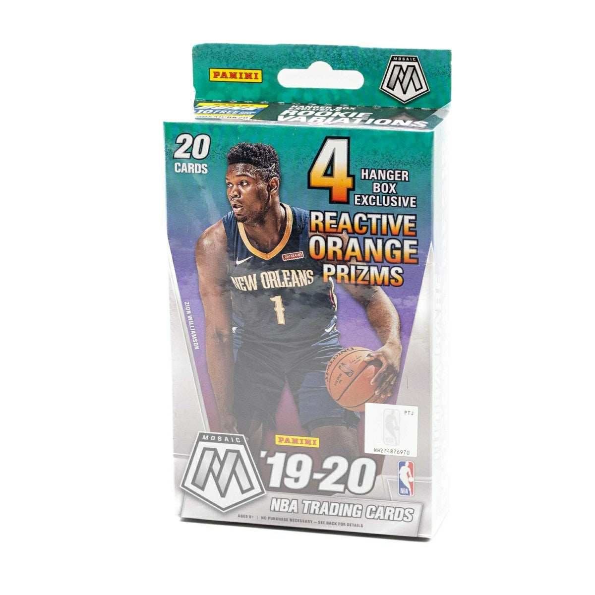 2019/20 Panini Mosaic Basketball HANGER Box NBA Taass for sale