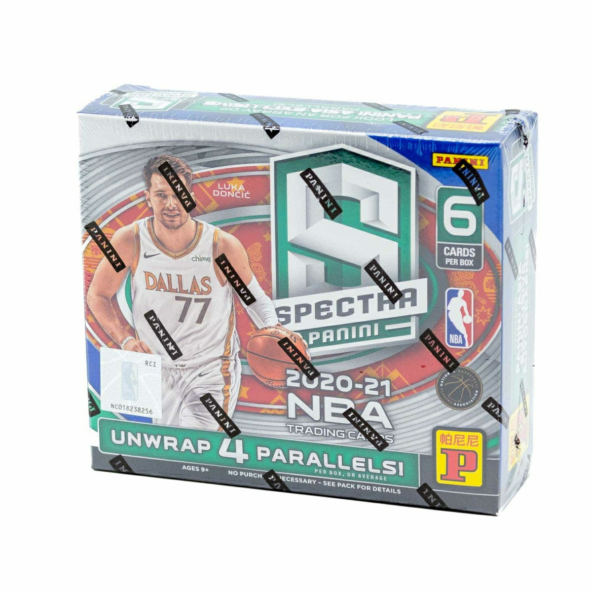 2020/21 Panini Spectra Basketball Asia Tmall Box NBA Taass for sale