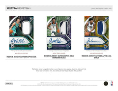 2020/21 Panini Spectra Basketball Asia Tmall Box NBA Taass for sale