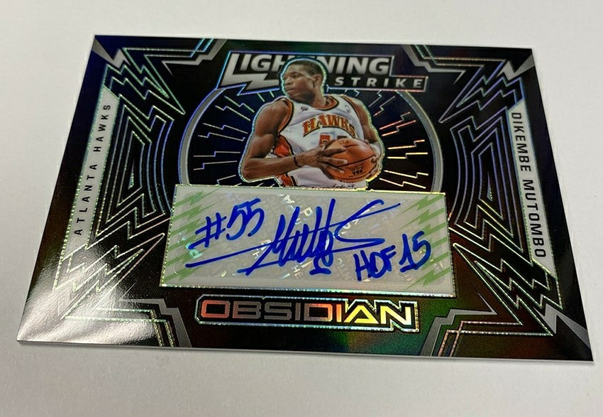 2020/21 Panini Obsidian Basketball Hobby Box NBA Fashion